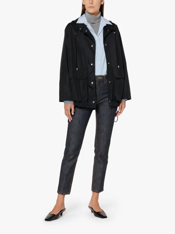 MAISIE Black Nylon Field Jacket | LMJ-017