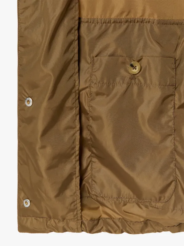 MAISIE Mocha Nylon Field Jacket | LMJ-017