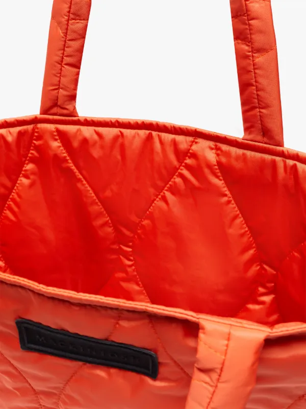 LEXIS Orange Quilted Nylon Bag | ACC-BA02