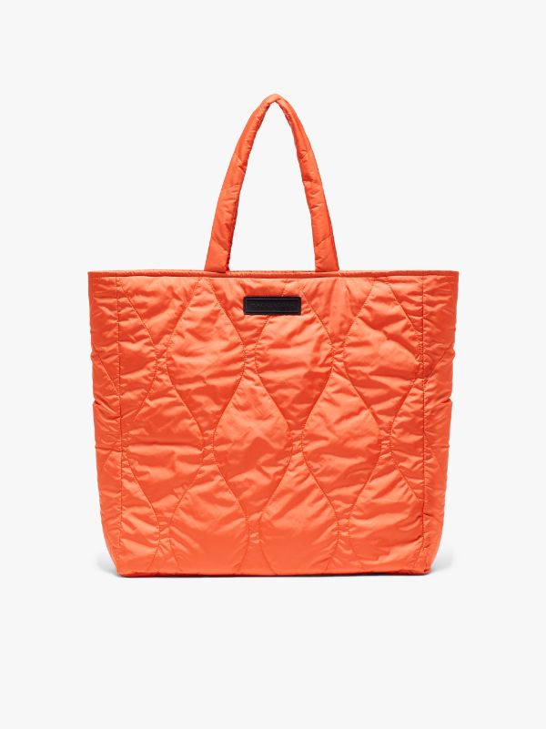 LEXIS Orange Quilted Nylon Bag | ACC-BA02