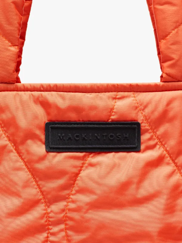 LEXIS Orange Quilted Nylon Bag | ACC-BA02