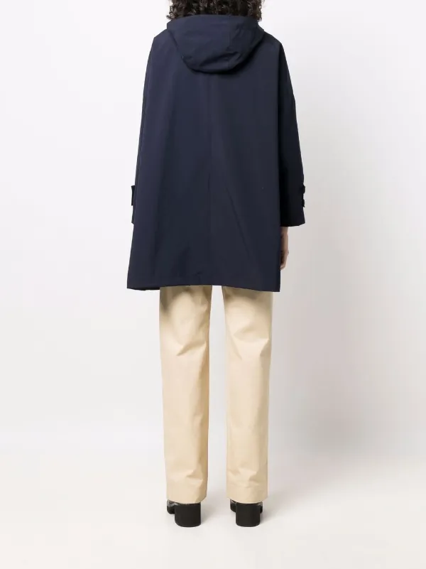 Mackintosh Humbie Hooded Overcoat - Farfetch