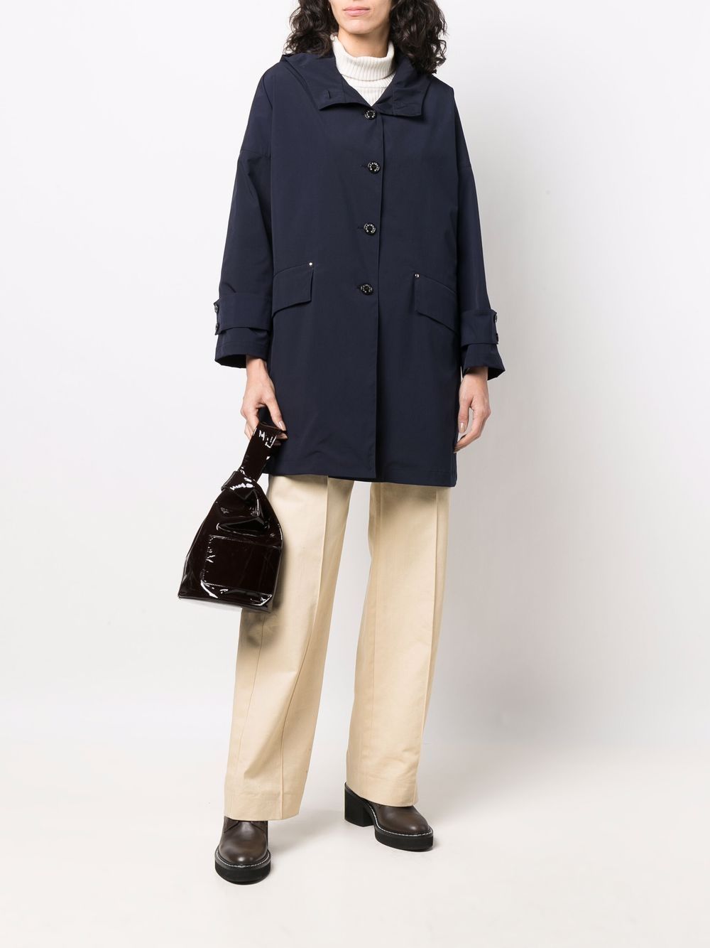 Mackintosh Humbie Hooded Overcoat - Farfetch