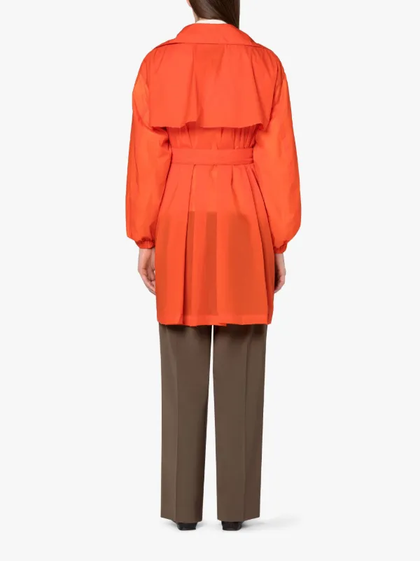 ERVIE Orange Nylon Coat | LM-1107
