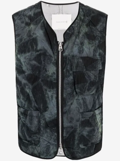 Mackintosh GENERAL tie-dye gilet