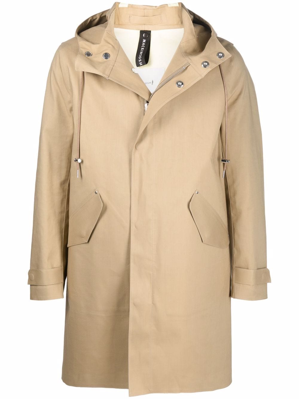 фото Mackintosh короткое пальто granish с капюшоном