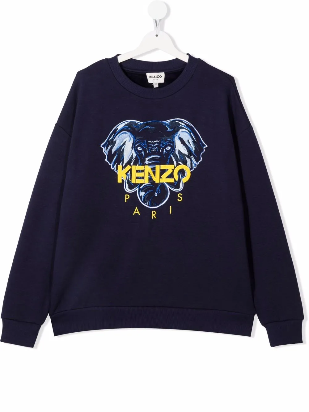 фото Kenzo kids толстовка с вышитым логотипом