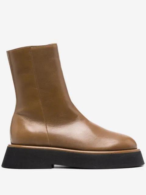 Wandler botas con cremallera