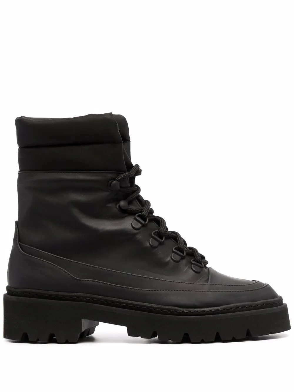 GIABORGHINI botas Terra con agujetas - Negro