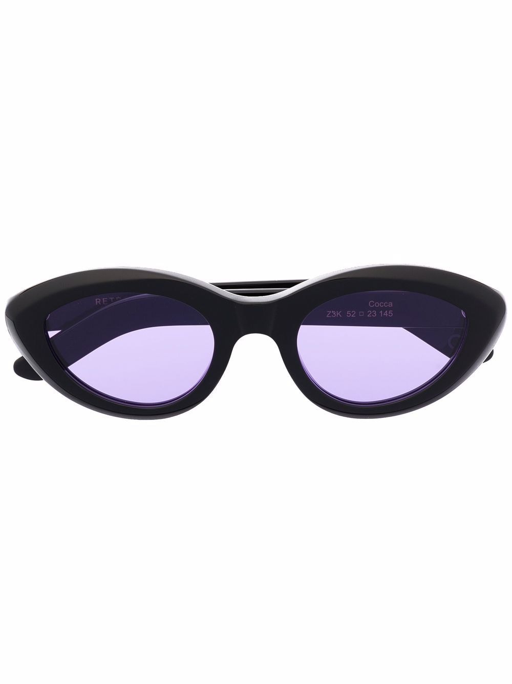 фото Retrosuperfuture солнцезащитные очки cocca в оправе 'кошачий глаз'