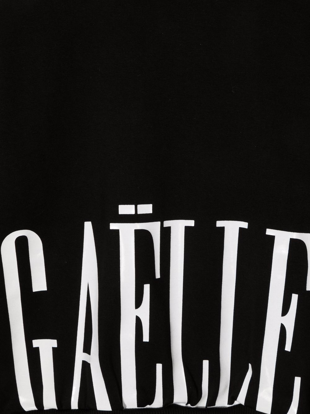 фото Gaelle paris kids logo print sweatshirt