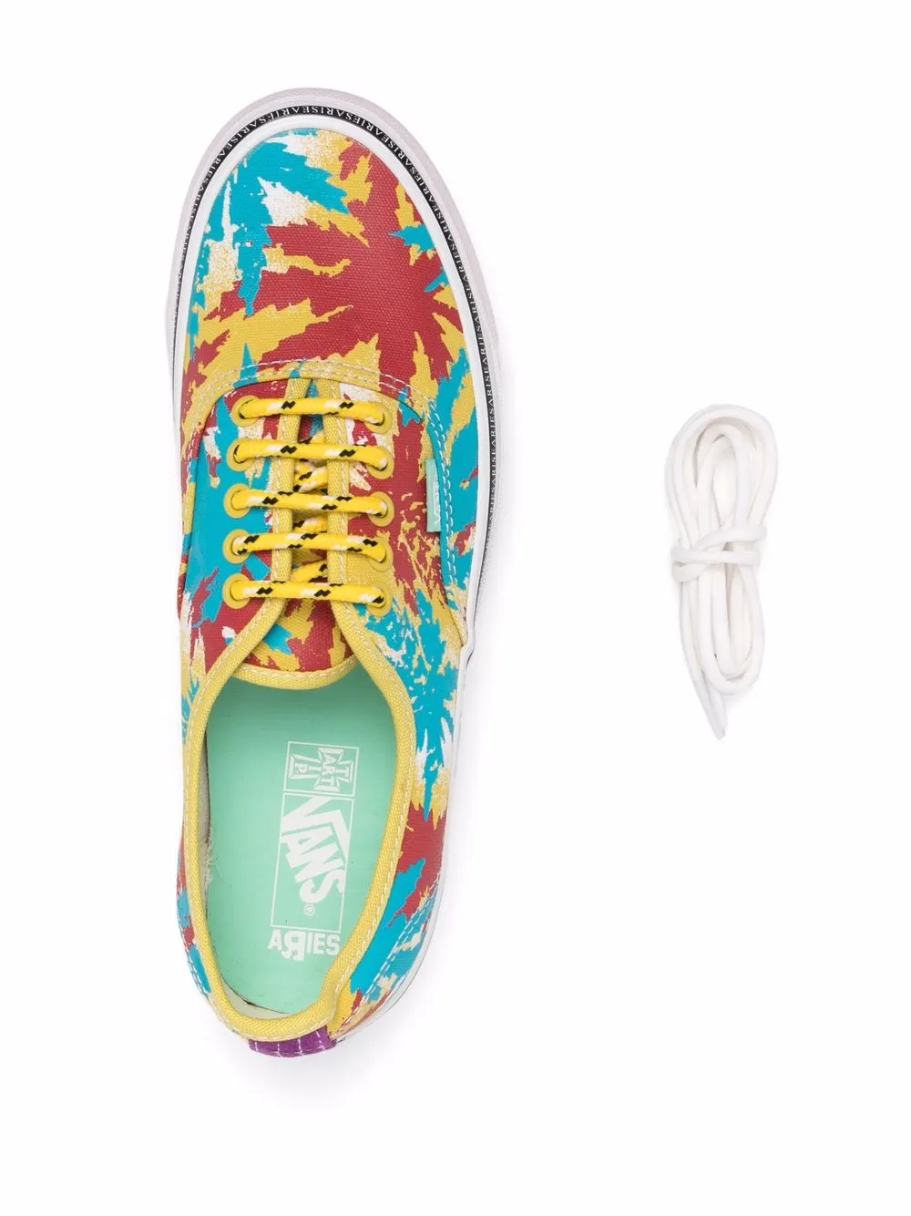Vans Aries Ua Og Authentic Low-top Sneakers In Gelb