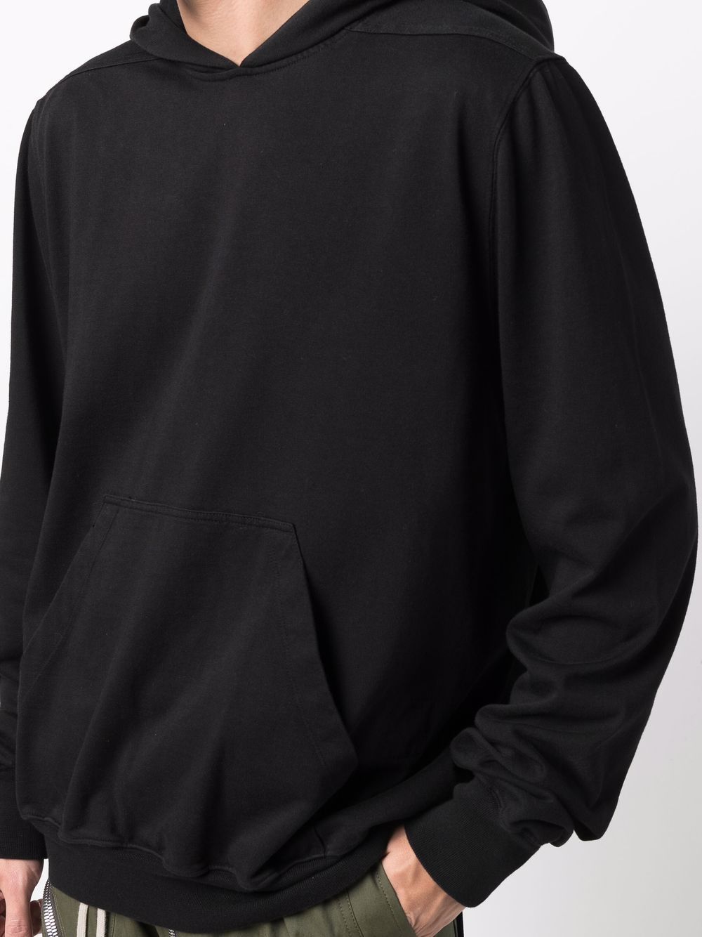 Rick Owens DRKSHDW Logo long-sleeve Hoodie - Farfetch