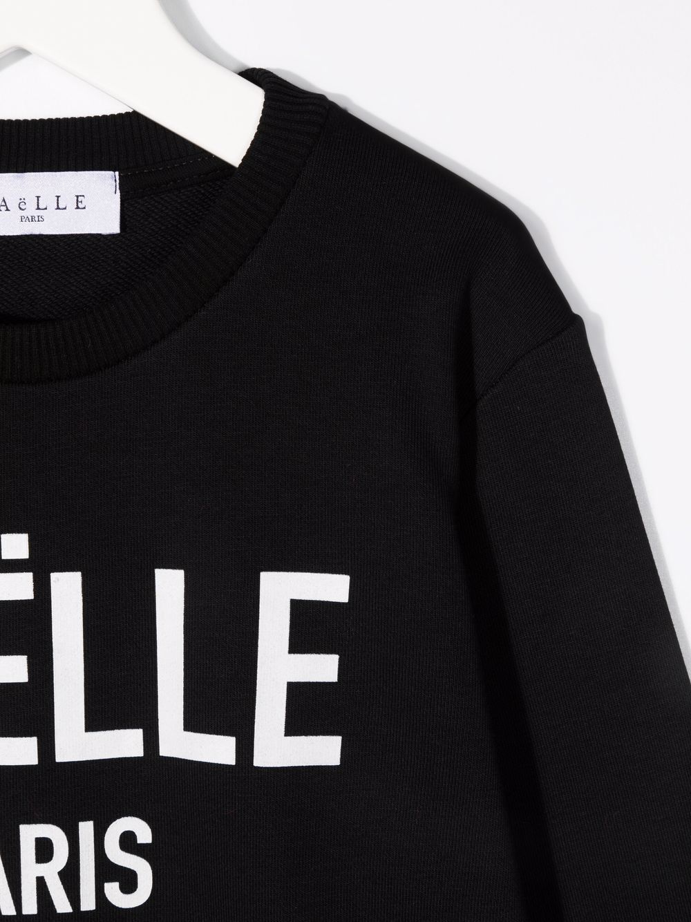 фото Gaelle paris kids logo print sweatshirt