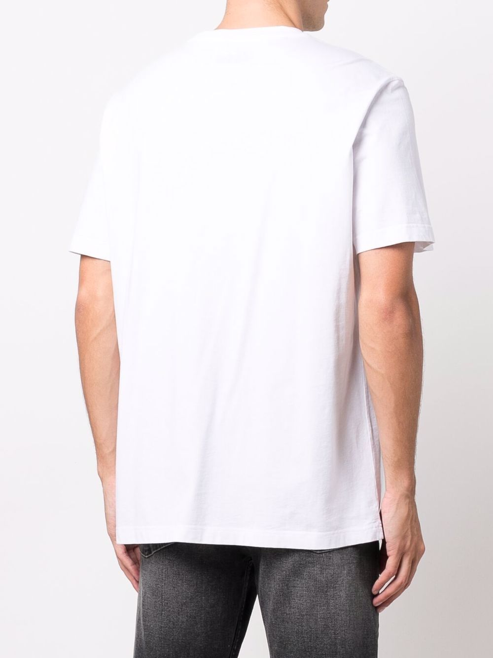 фото Golden goose logo-print short-sleeve t-shirt