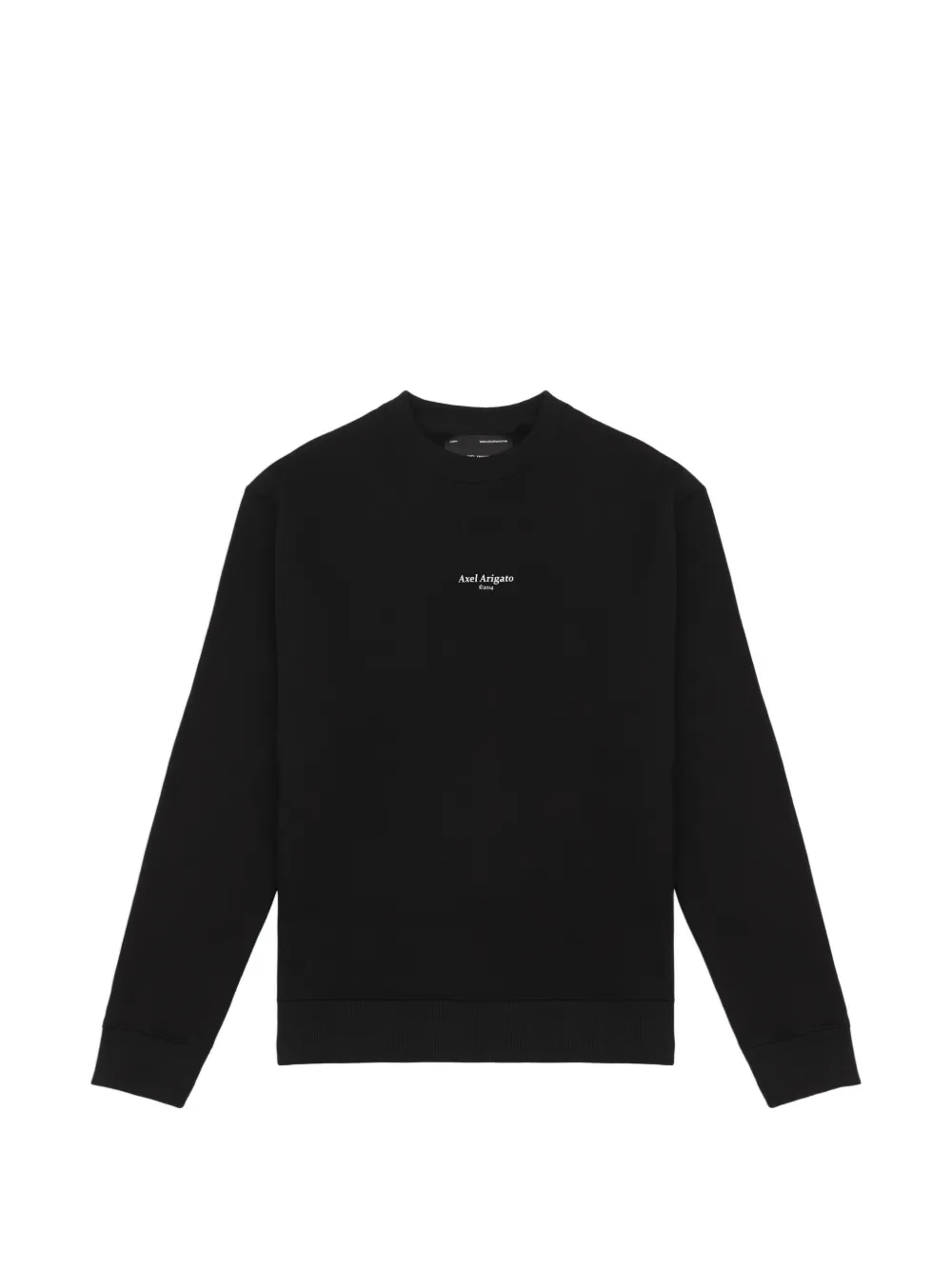 Axel Arigato Sweatshirt aus Bio-Baumwolle mit Logo-Print - Schwarz