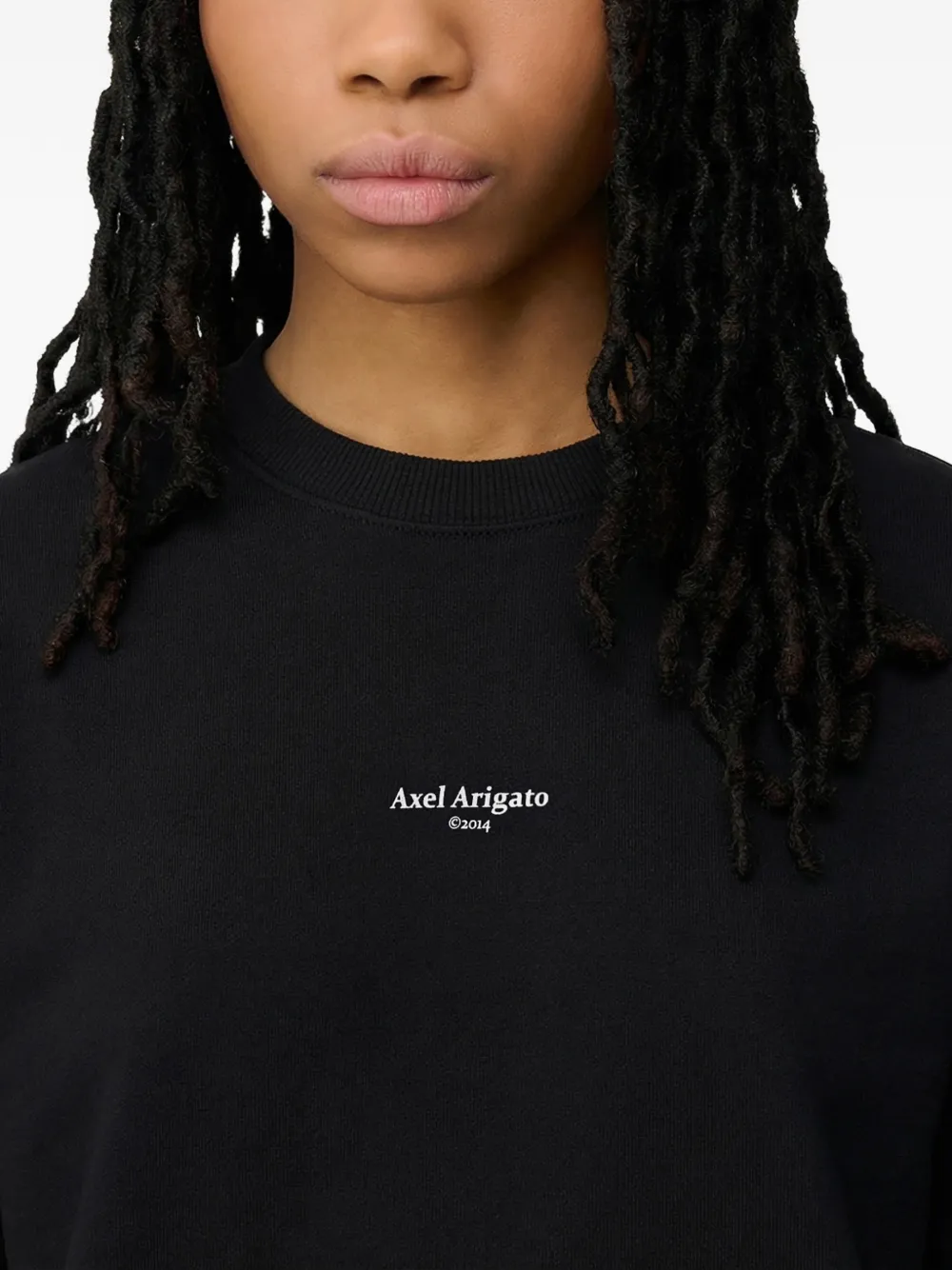 Axel Arigato Sweater met logoprint Zwart