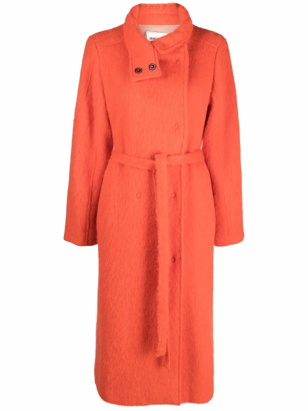 Semicouture пальто с поясом