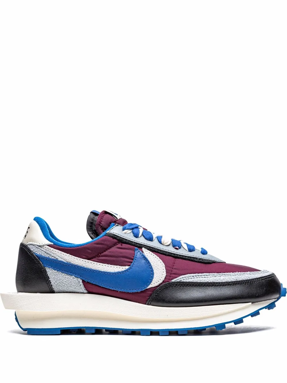 Nike x Sacai x Undercover LDWaffle Night Maroon Sneakers - Farfetch