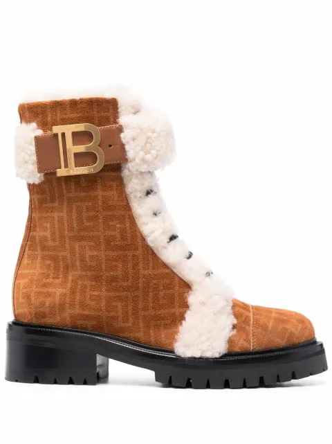 StclaircomoShops - balmain button detail ankle boots item ...