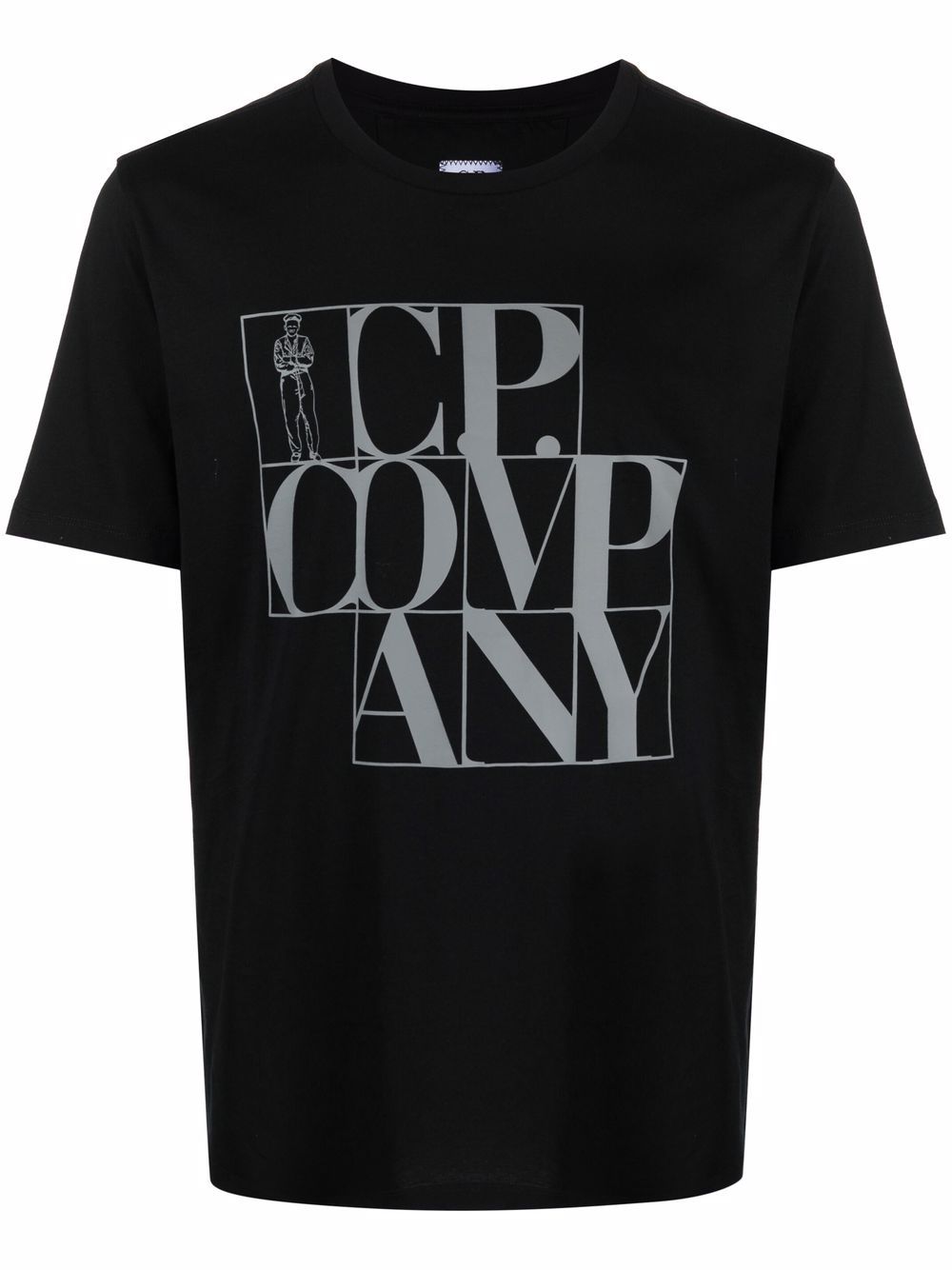 фото C.p. company футболка с графичным принтом