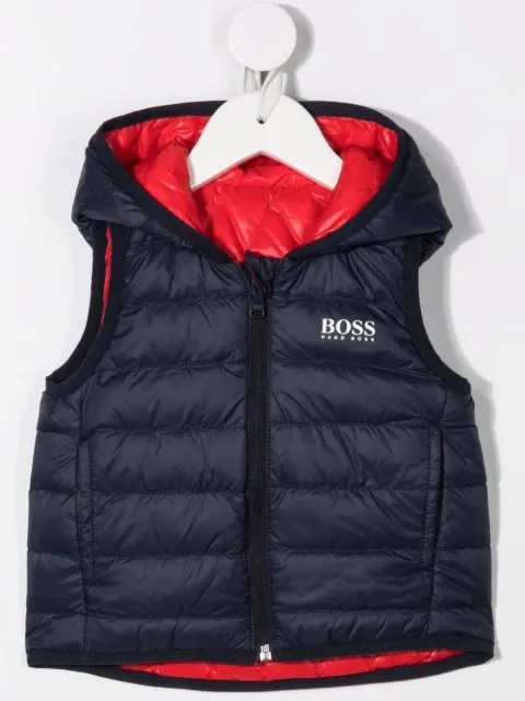 boss reversible gilet