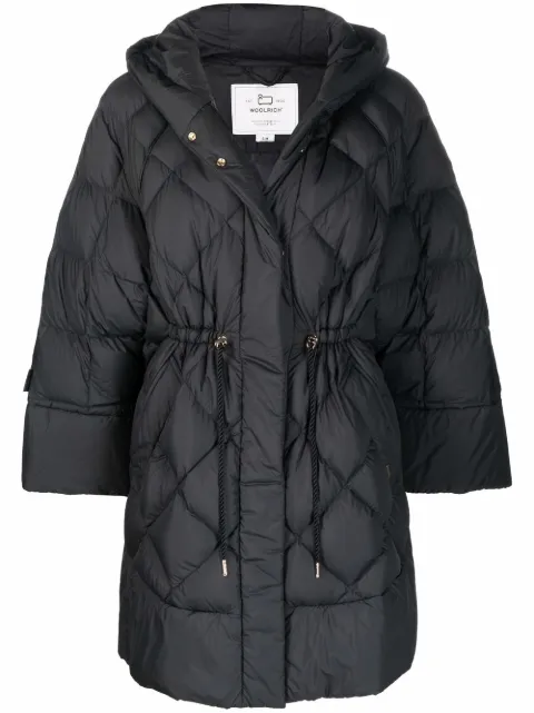 Woolrich كيب مبطن برباط