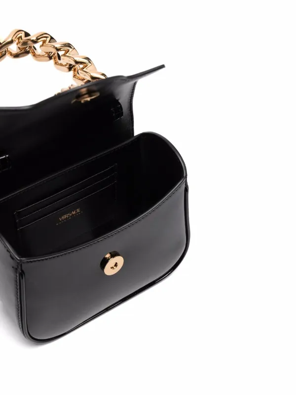 Versace La Medusa Leather Mini Bag Farfetch