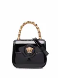 Versace La Medusa patent mini bag - Black