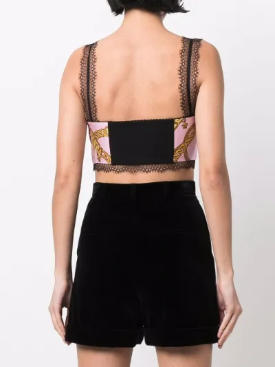 versace chain top