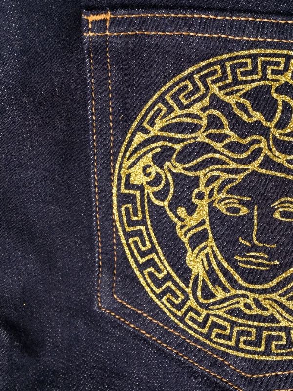 Versace Medusa Head Logo Jeans - Farfetch