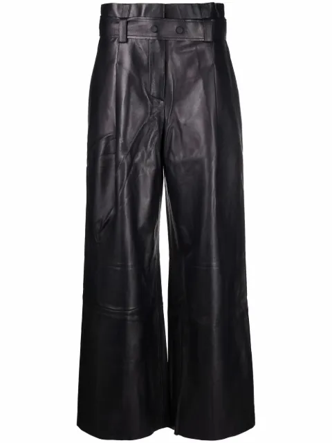 Shop Aeron Alondra faux-leather wide 