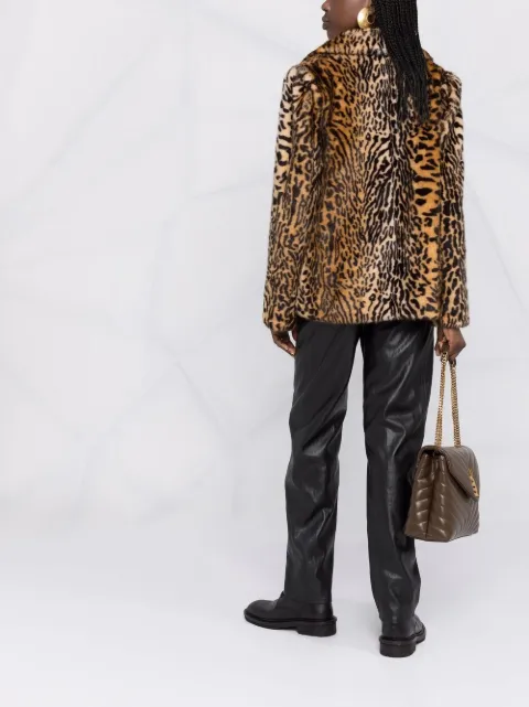 studio leopard print jacket