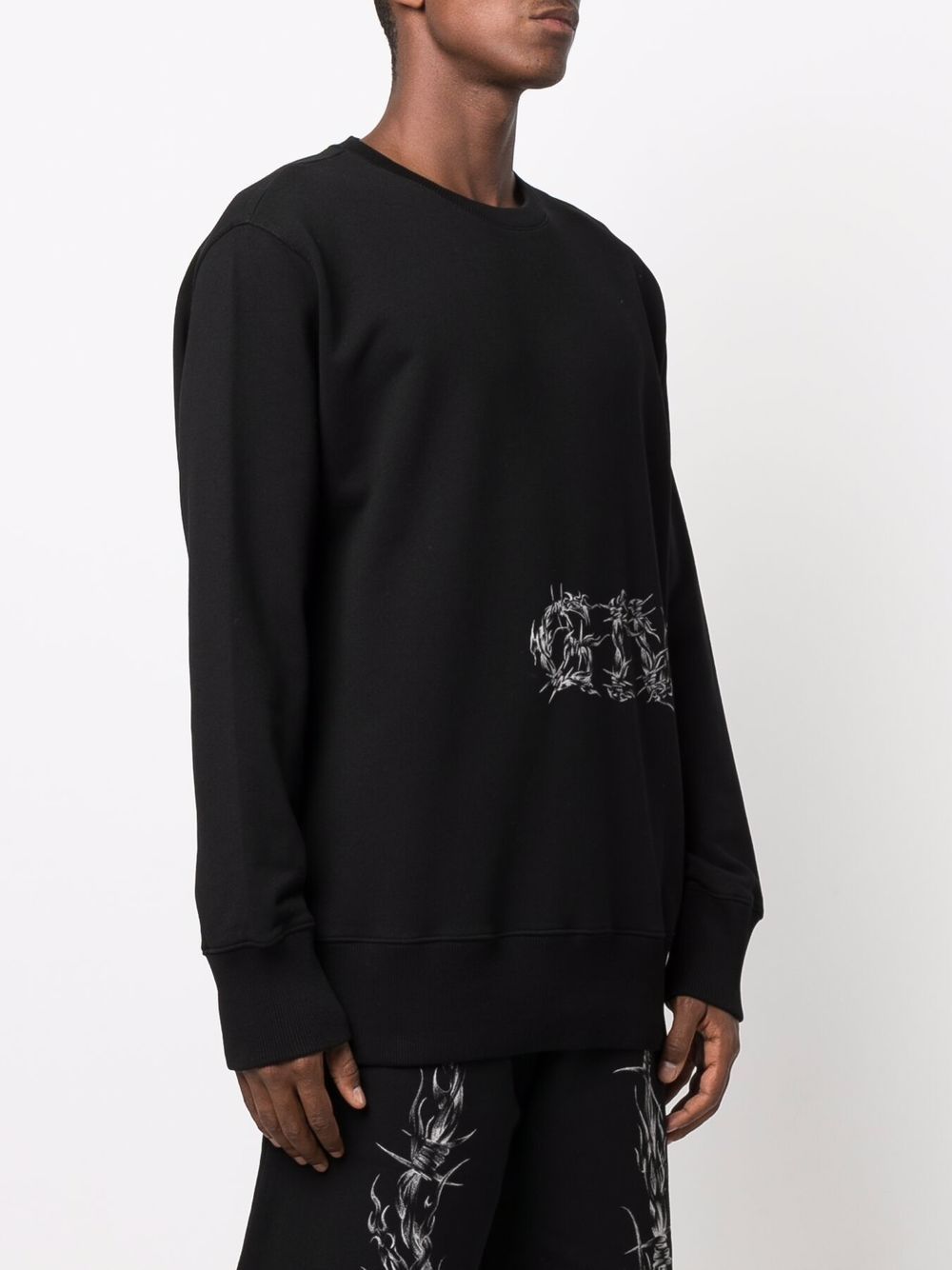 Givenchy Barbed wire-print Sweatshirt - Farfetch