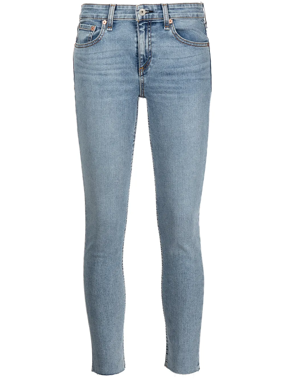 

rag & bone Cate skinny cropped jeans - Blue