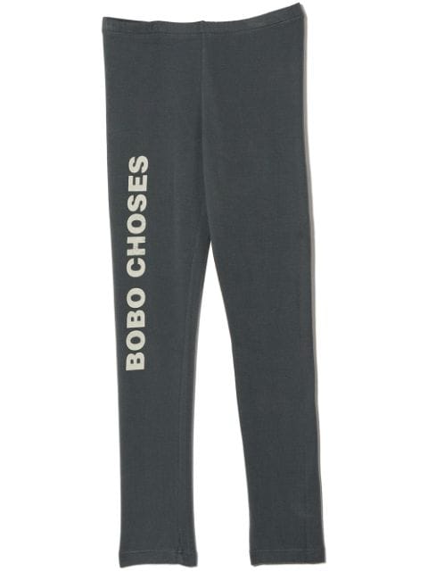Bobo Choses logo-print leggings