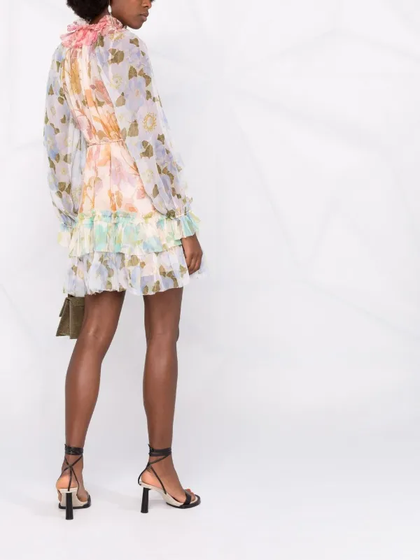 ZIMMERMANN Tempo frilled mini dress 