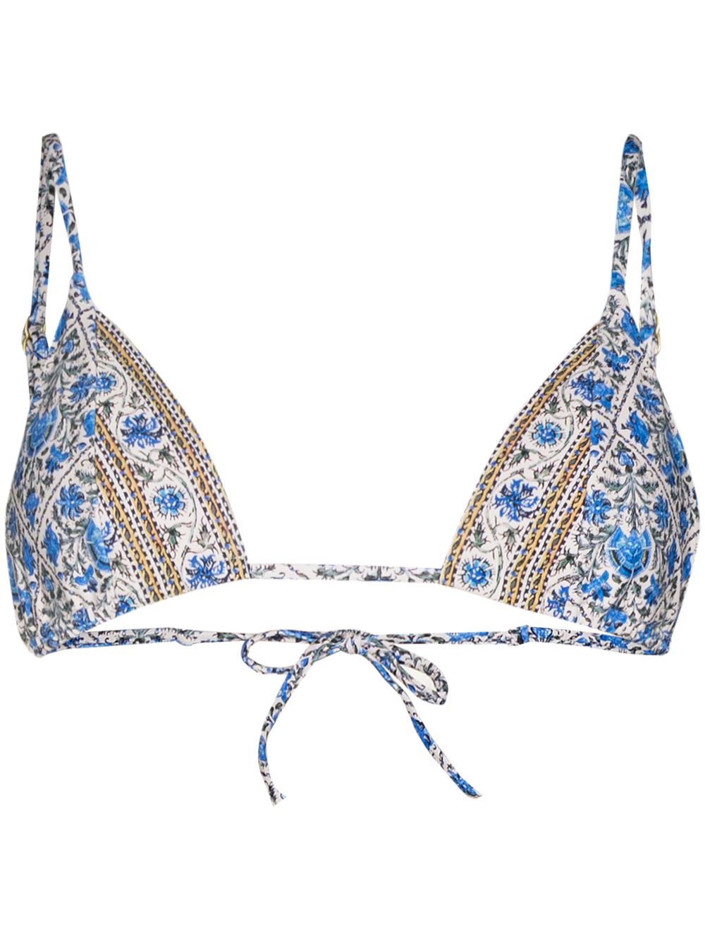 

BOTEH top de bikini Andri triangular - Azul