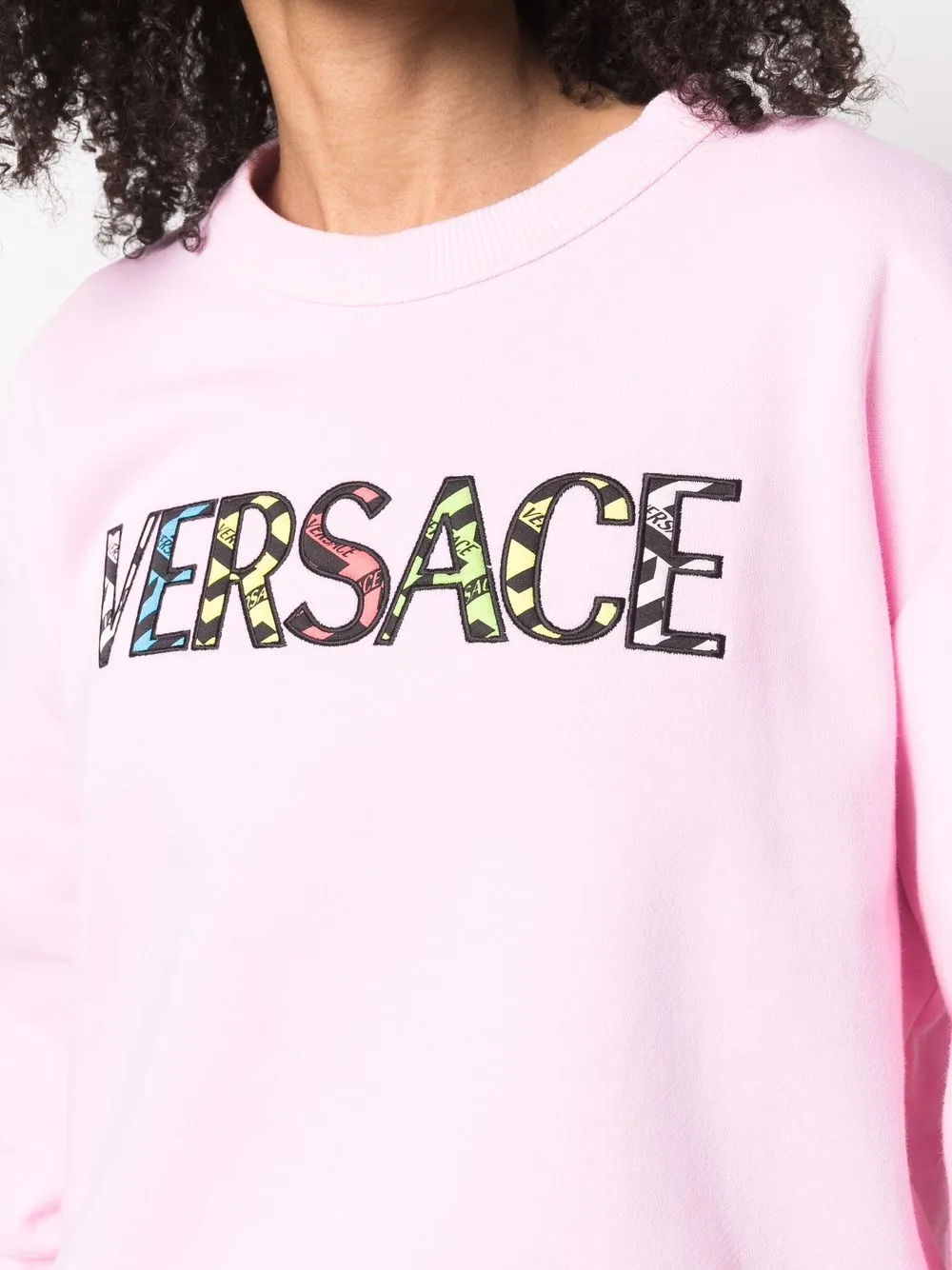 фото Versace толстовка с вышивкой