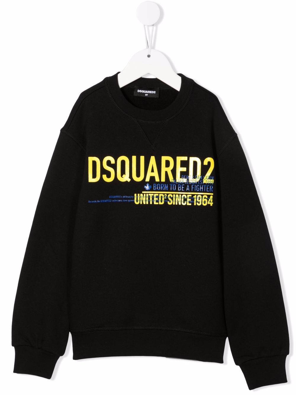 фото Dsquared2 kids толстовка с логотипом