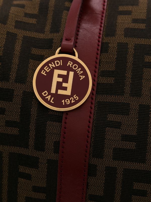 Fendi Pre-owned 2010 Zucca Logo Charm Two-Way Bag