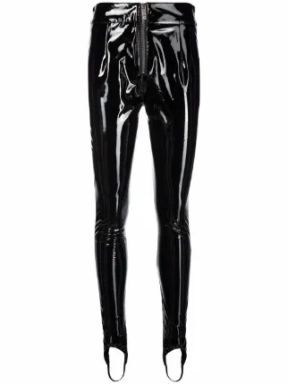 John Richmond high-shine slim-fit 