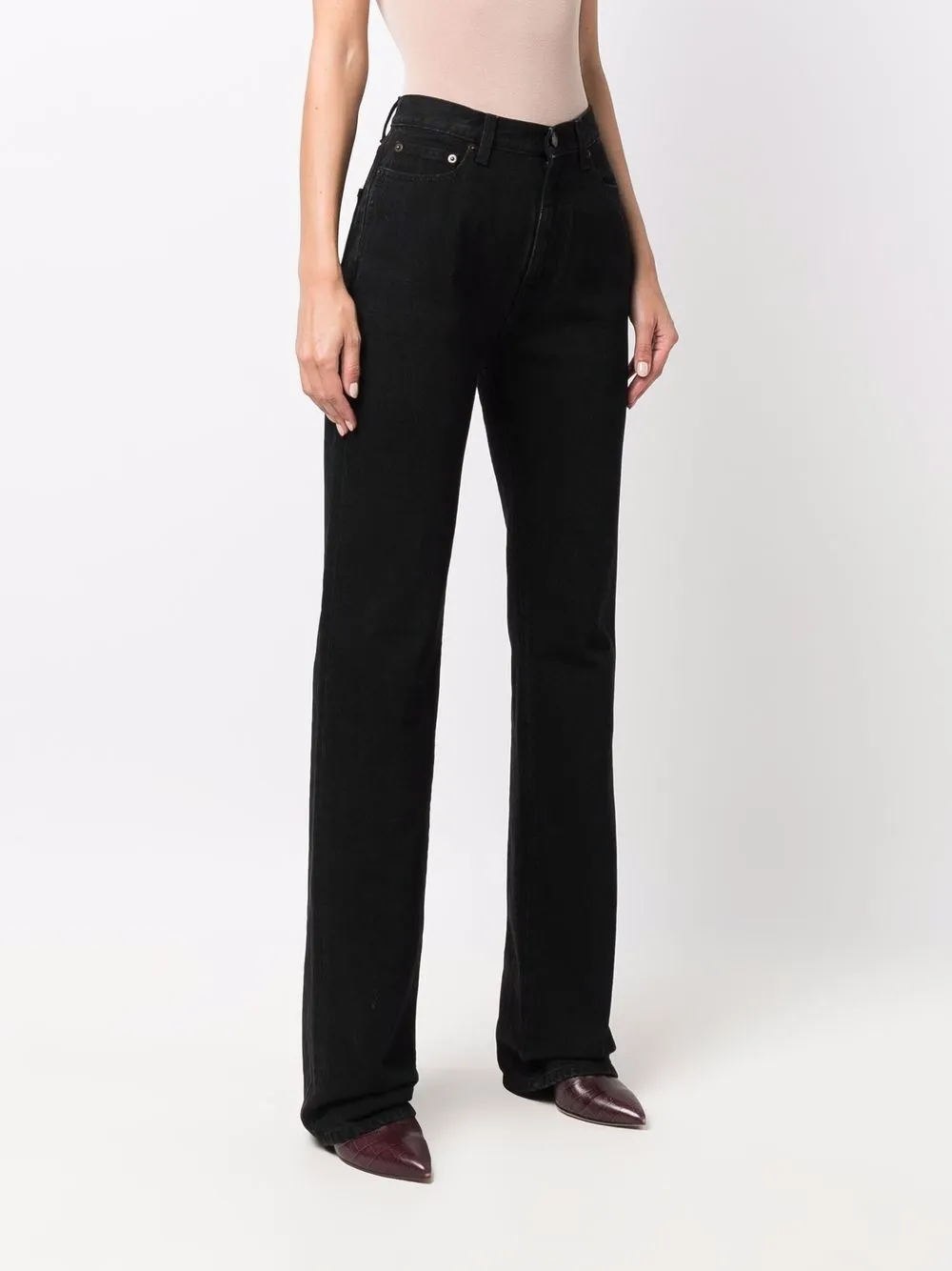 фото Saint laurent прямые джинсы