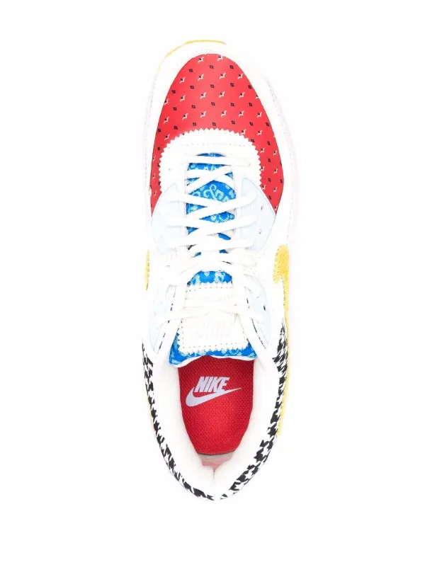 nike colour block trainers