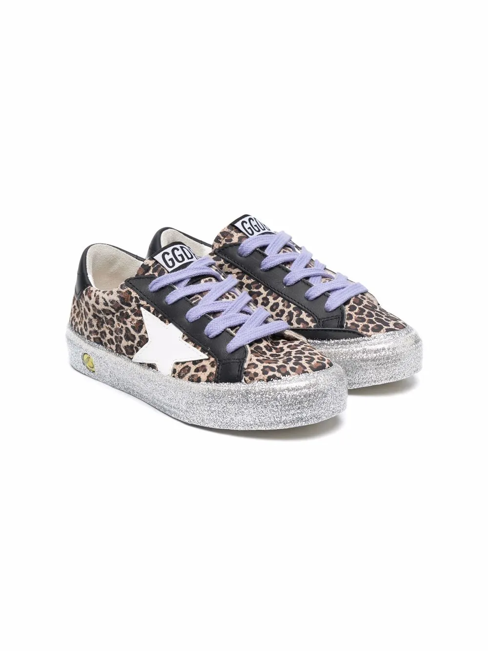 Golden Goose May animal-print lace-up Sneakers - Farfetch