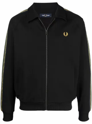 Fred Perry logo-embroidered Track Jacket - Farfetch