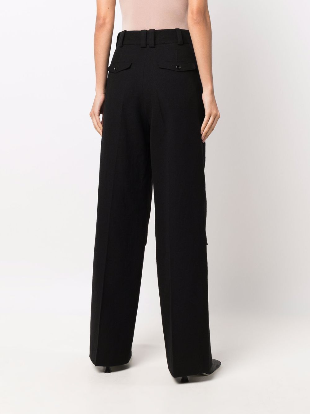 Lemaire high-waisted wide-leg Trousers - Farfetch
