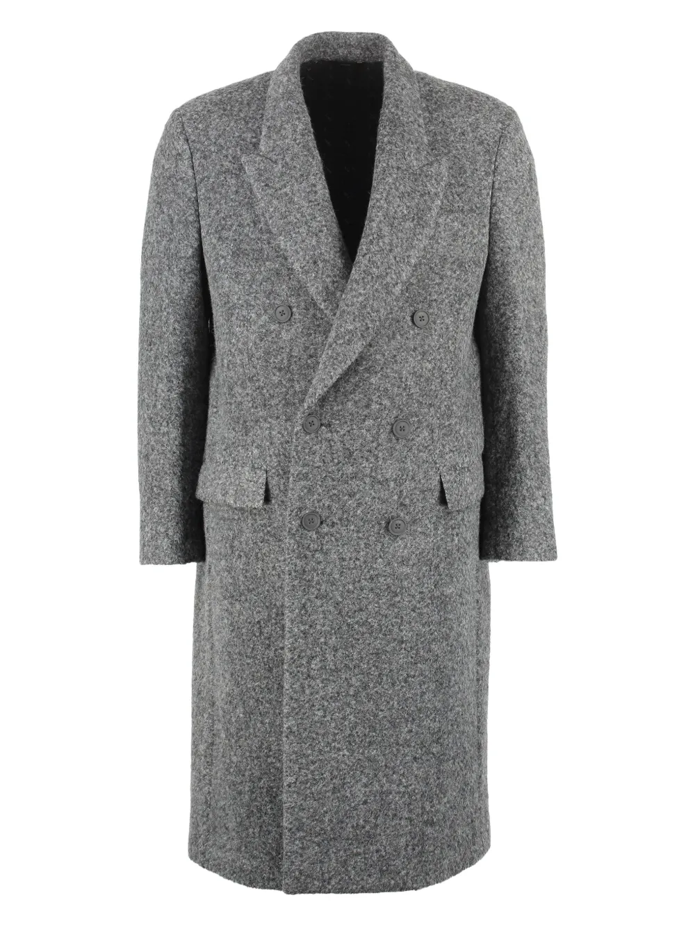 FENDI abrigo con doble botonadura | gris | Image 1