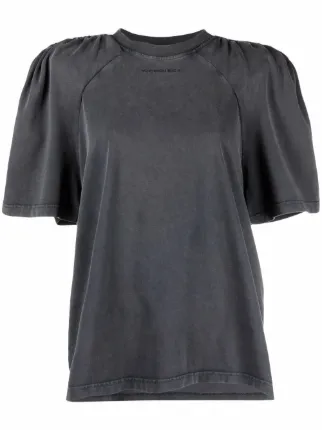 Y/Project ruched-shoulder T-shirt - Farfetch
