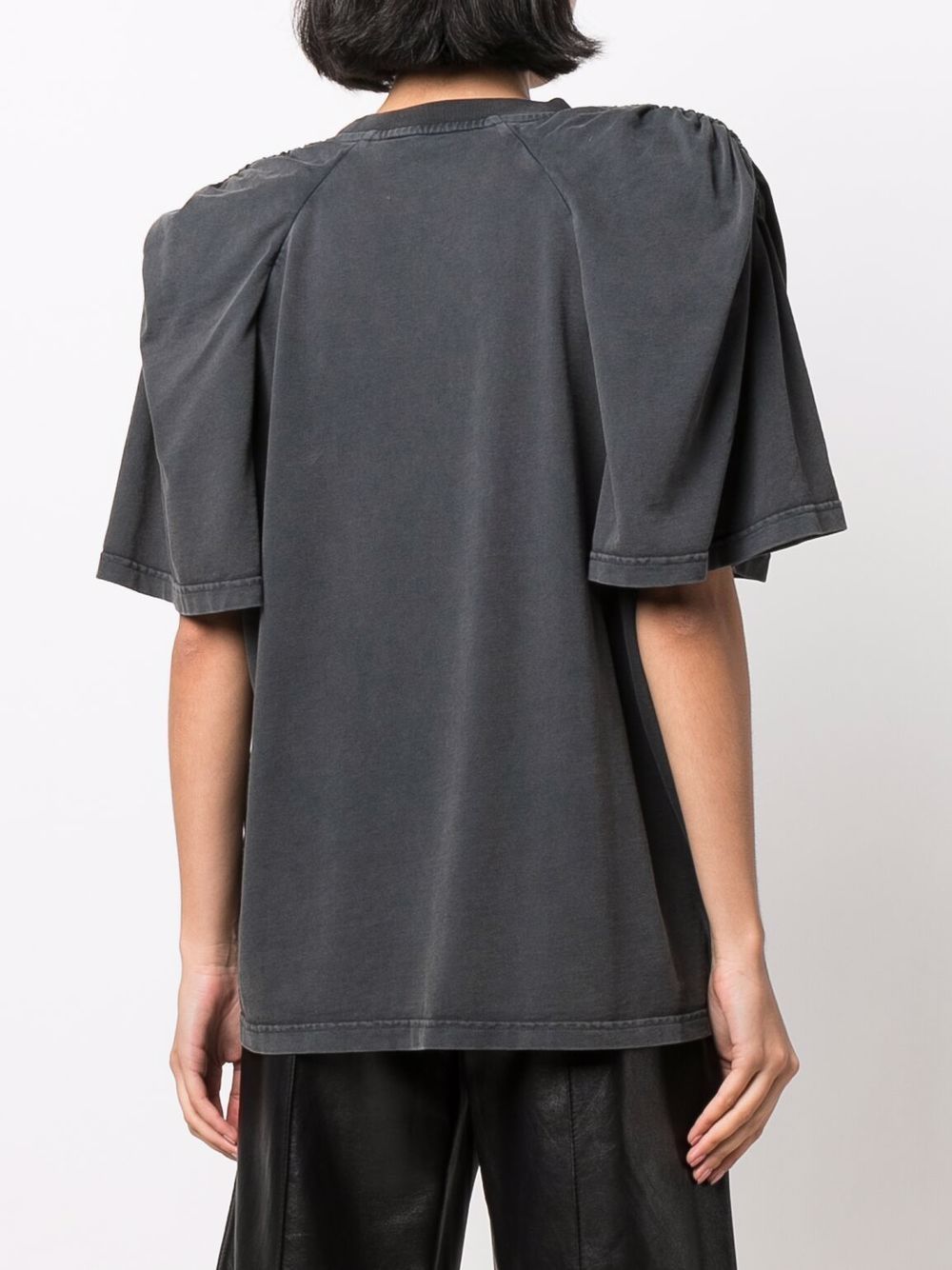 Y/Project ruched-shoulder T-shirt - Farfetch